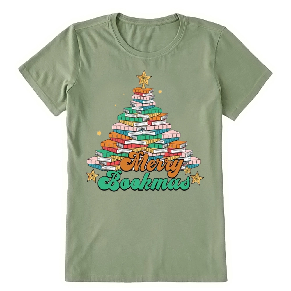Pagewings Christmas Merry Bookmas Unisex Classic T-shirt