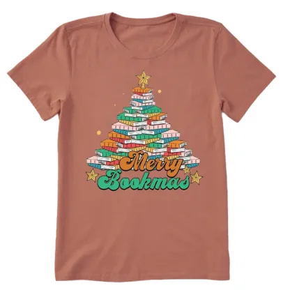 Pagewings Christmas Merry Bookmas Unisex Classic T-shirt