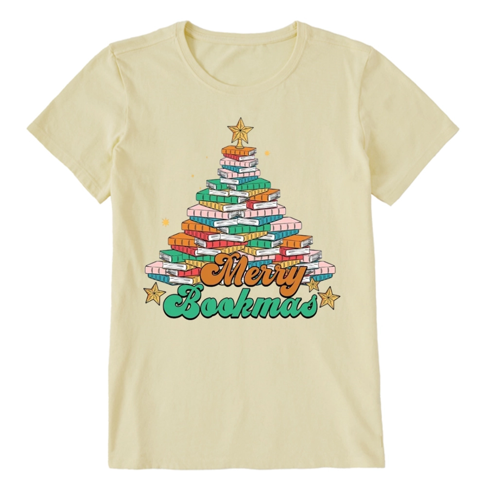 Pagewings Christmas Merry Bookmas Unisex Classic T-shirt