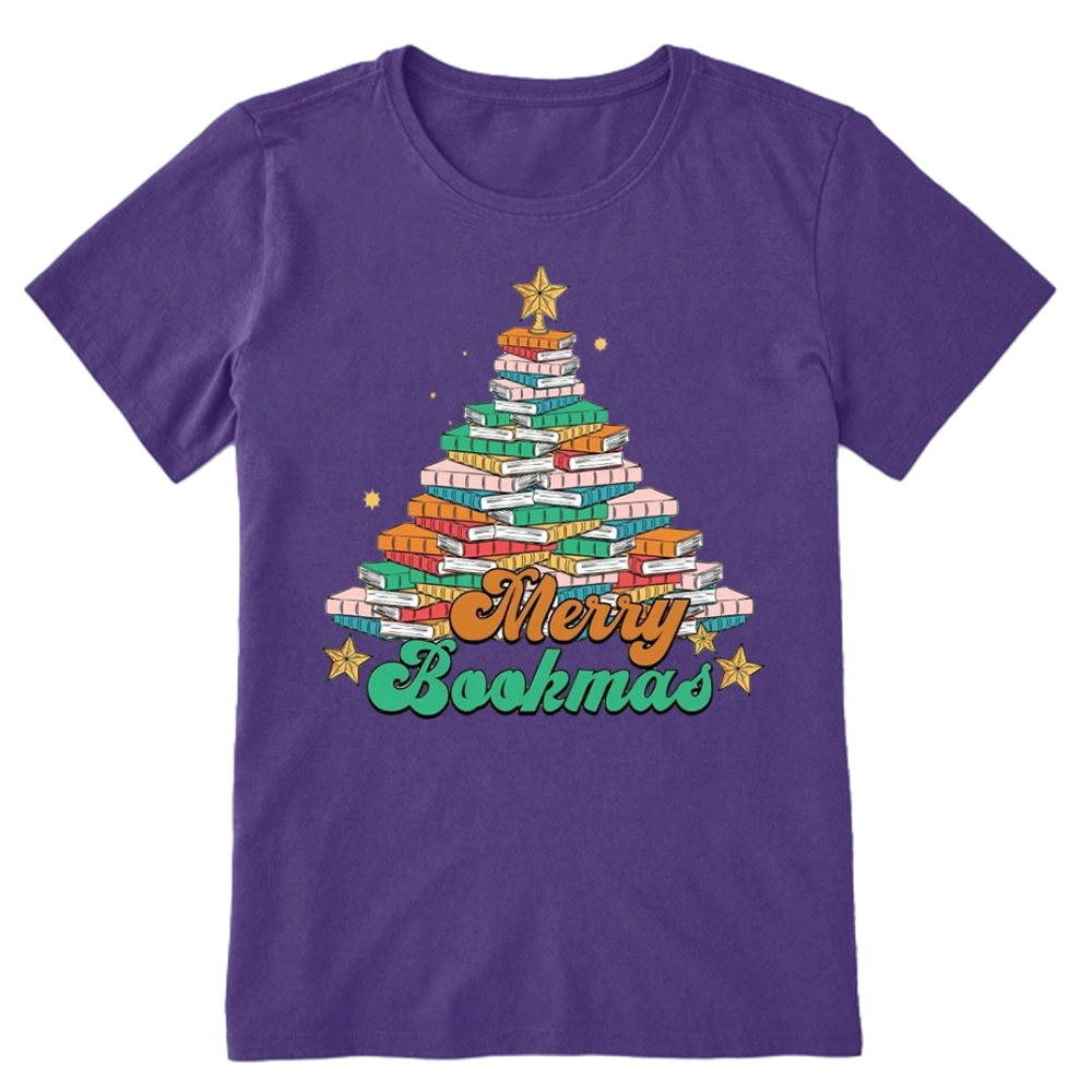 Pagewings Christmas Merry Bookmas Unisex Classic T-shirt