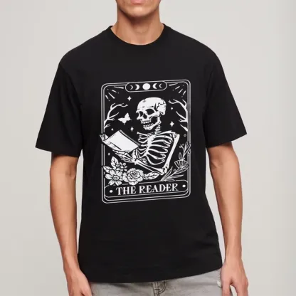 Pagewings The Reader Tarot Card Unisex Classic T-shirt