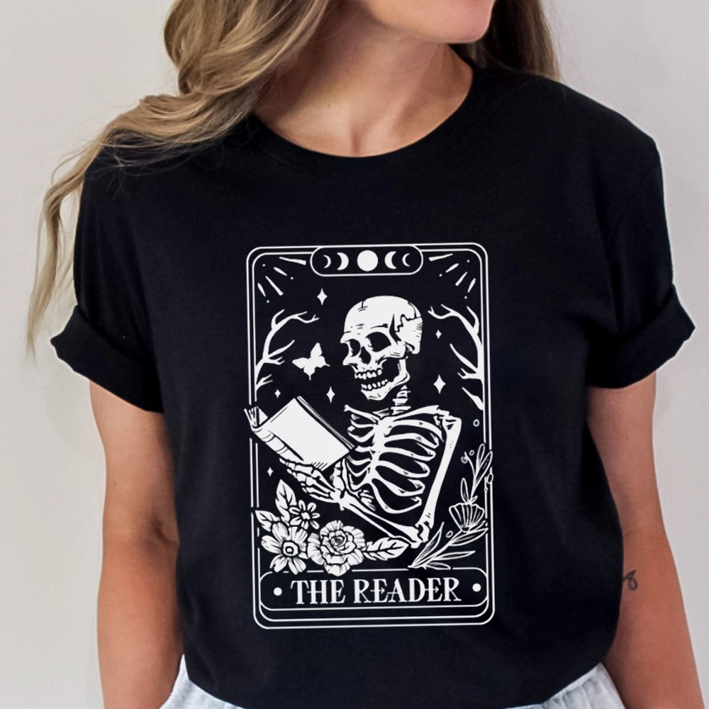 Pagewings The Reader Tarot Card Unisex Classic T-shirt