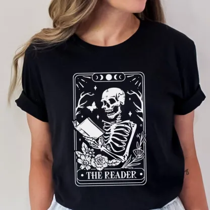 Pagewings The Reader Tarot Card Unisex Classic T-shirt