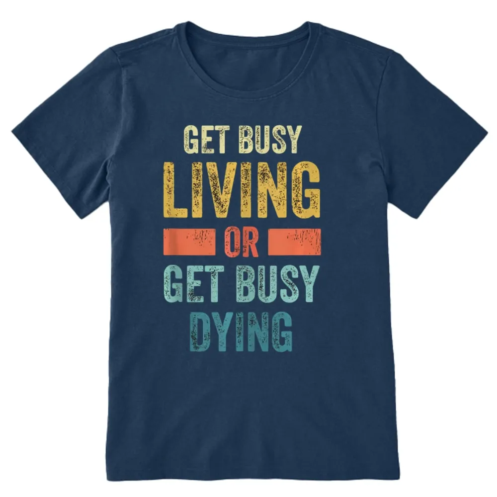 Pagewings Get Busy Living Or Get Busy Dying Unisex Classic T-shirt