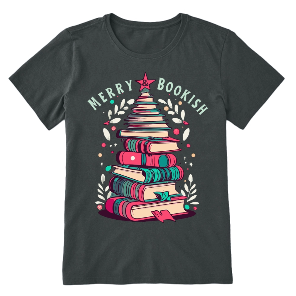 Pagewings Merry & Bookish Christmas Unisex Classic T-shirt