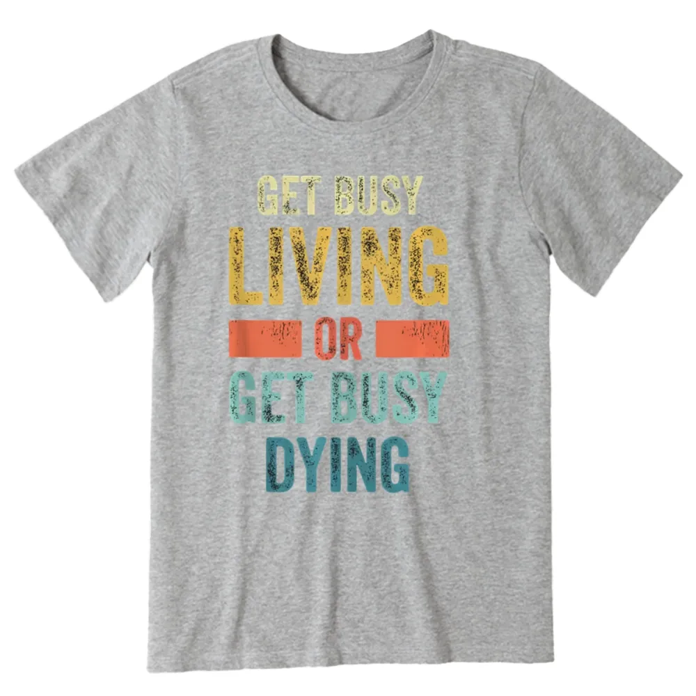 Pagewings Get Busy Living Or Get Busy Dying Unisex Classic T-shirt