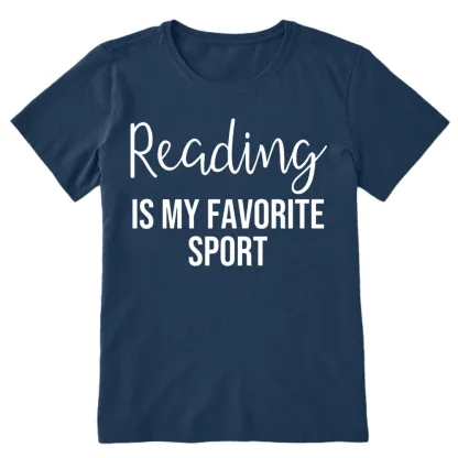 Pagewings Reading is My Favourite Sport Unisex Classic T-shirt