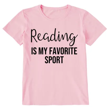 Pagewings Reading is My Favourite Sport Unisex Classic T-shirt