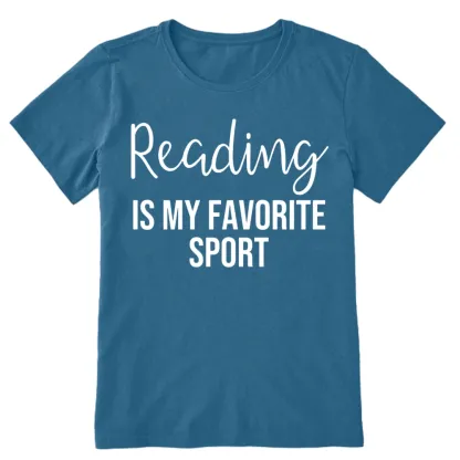 Pagewings Reading is My Favourite Sport Unisex Classic T-shirt