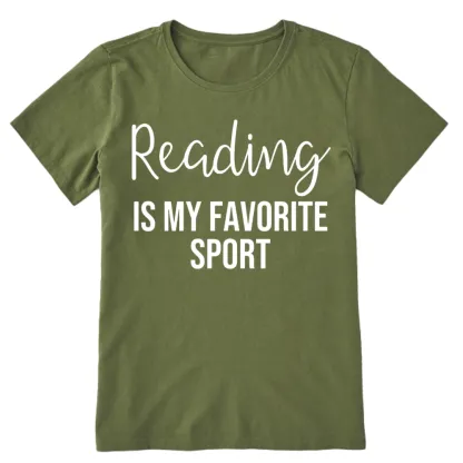 Pagewings Reading is My Favourite Sport Unisex Classic T-shirt