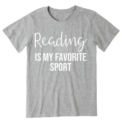 Pagewings Reading is My Favourite Sport Unisex Classic T-shirt