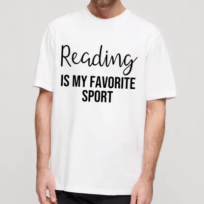 Pagewings Reading is My Favourite Sport Unisex Classic T-shirt