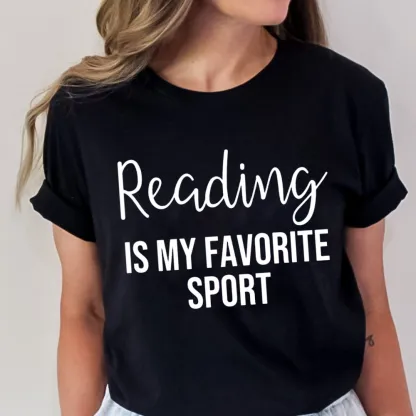 Pagewings Reading is My Favourite Sport Unisex Classic T-shirt