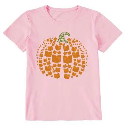 Pagewings Thanksgiving Book Pumpkin Unisex Classic T-shirt