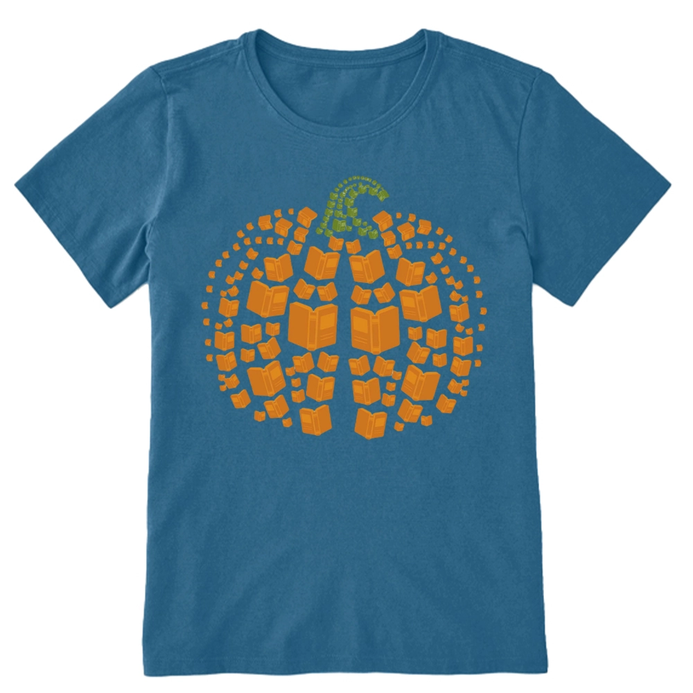 Pagewings Thanksgiving Book Pumpkin Unisex Classic T-shirt