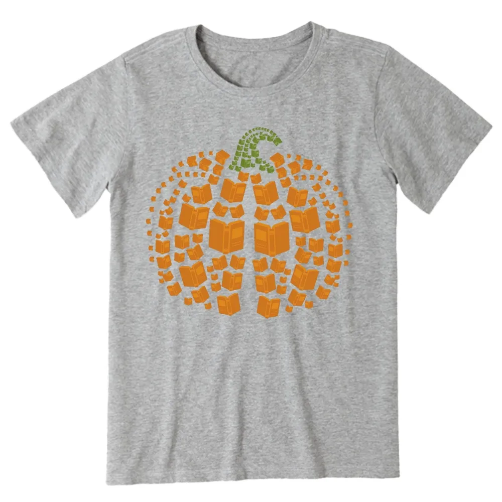 Pagewings Thanksgiving Book Pumpkin Unisex Classic T-shirt