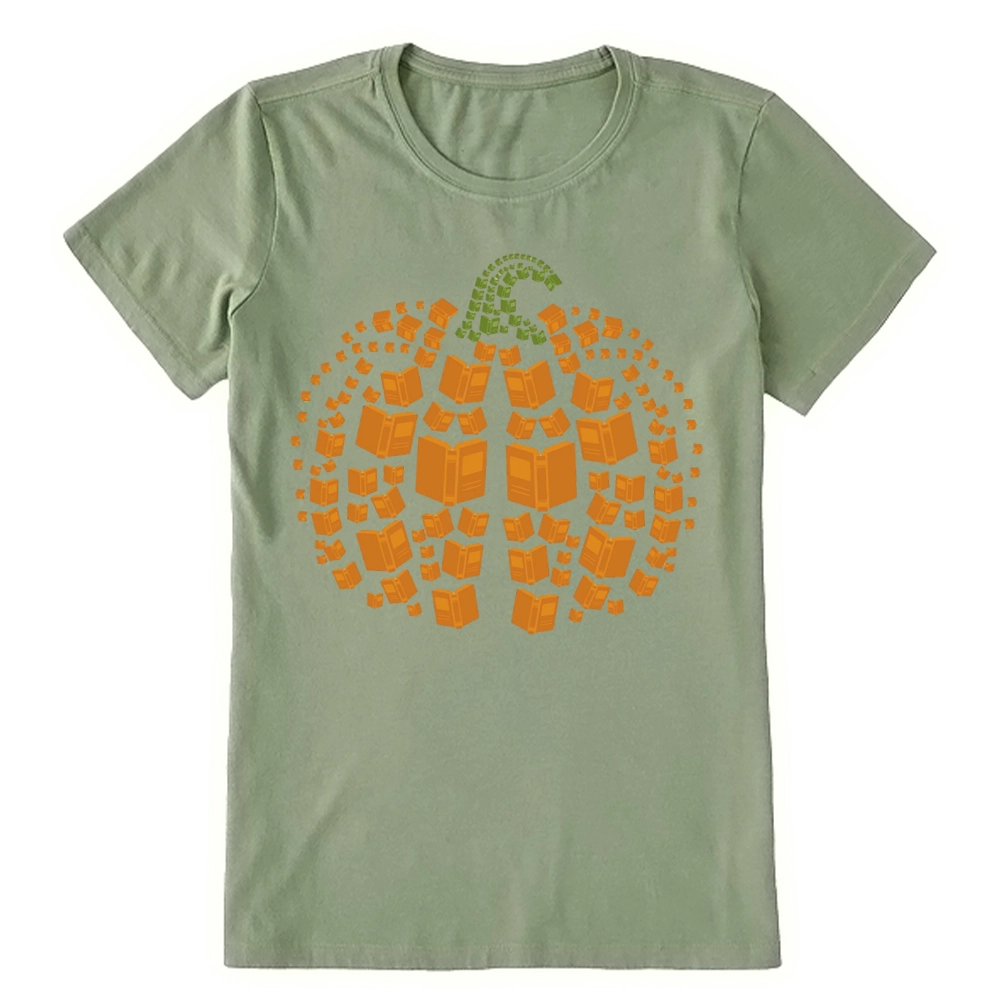 Pagewings Thanksgiving Book Pumpkin Unisex Classic T-shirt
