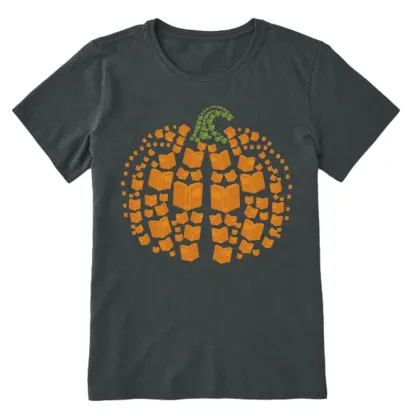Pagewings Thanksgiving Book Pumpkin Unisex Classic T-shirt
