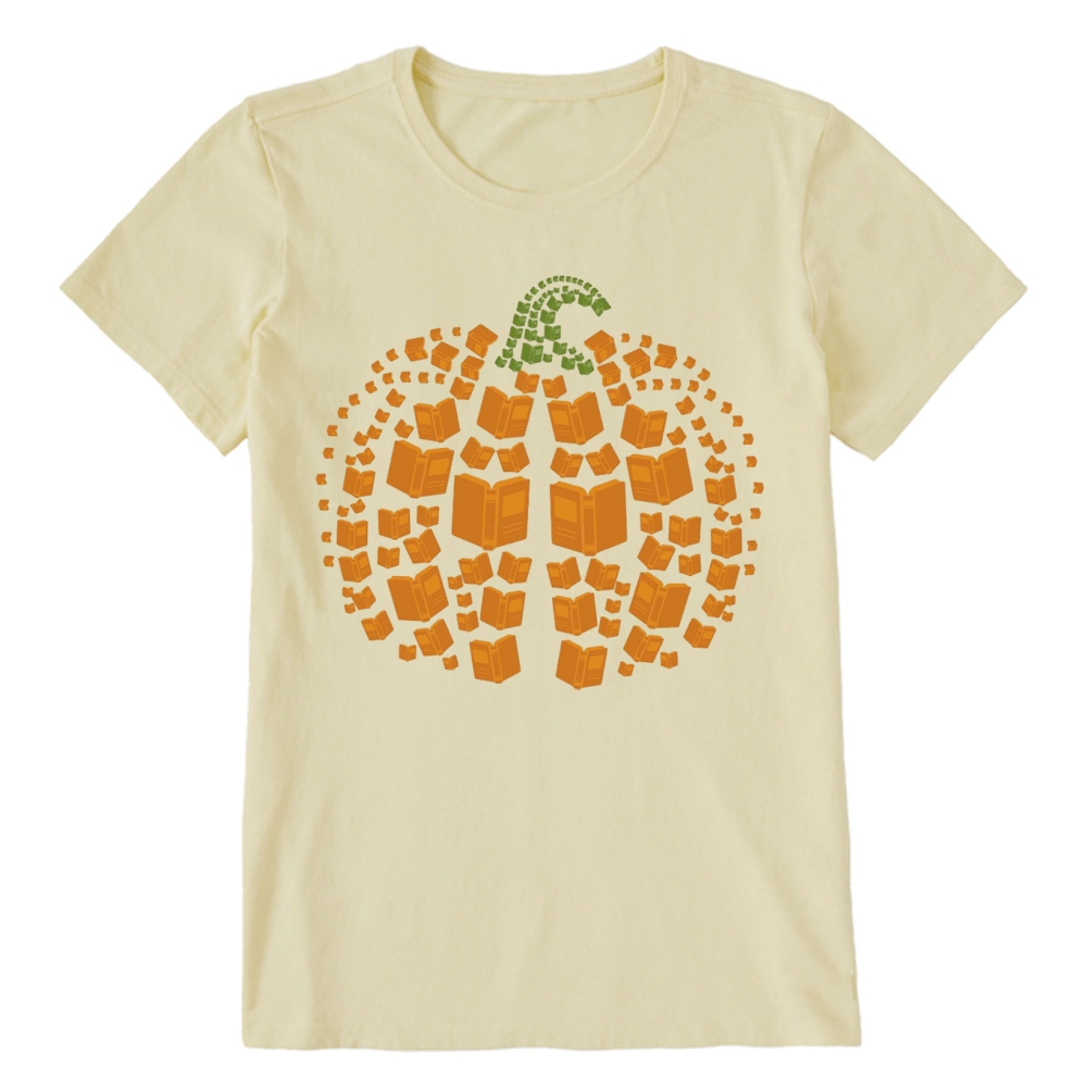 Pagewings Thanksgiving Book Pumpkin Unisex Classic T-shirt