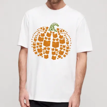 Pagewings Thanksgiving Book Pumpkin Unisex Classic T-shirt
