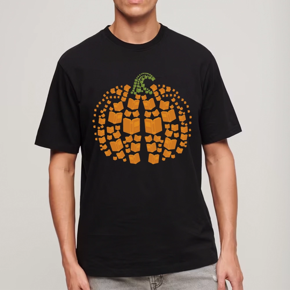 Pagewings Thanksgiving Book Pumpkin Unisex Classic T-shirt