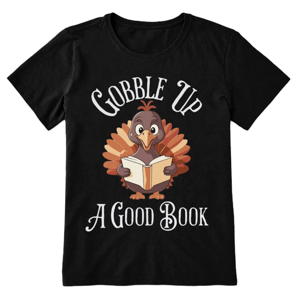 Pagewings Thanksgiving A Good Book Unisex Classic T-shirt