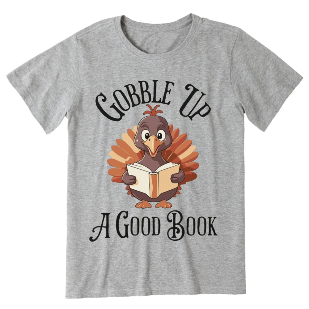 Pagewings Thanksgiving A Good Book Unisex Classic T-shirt