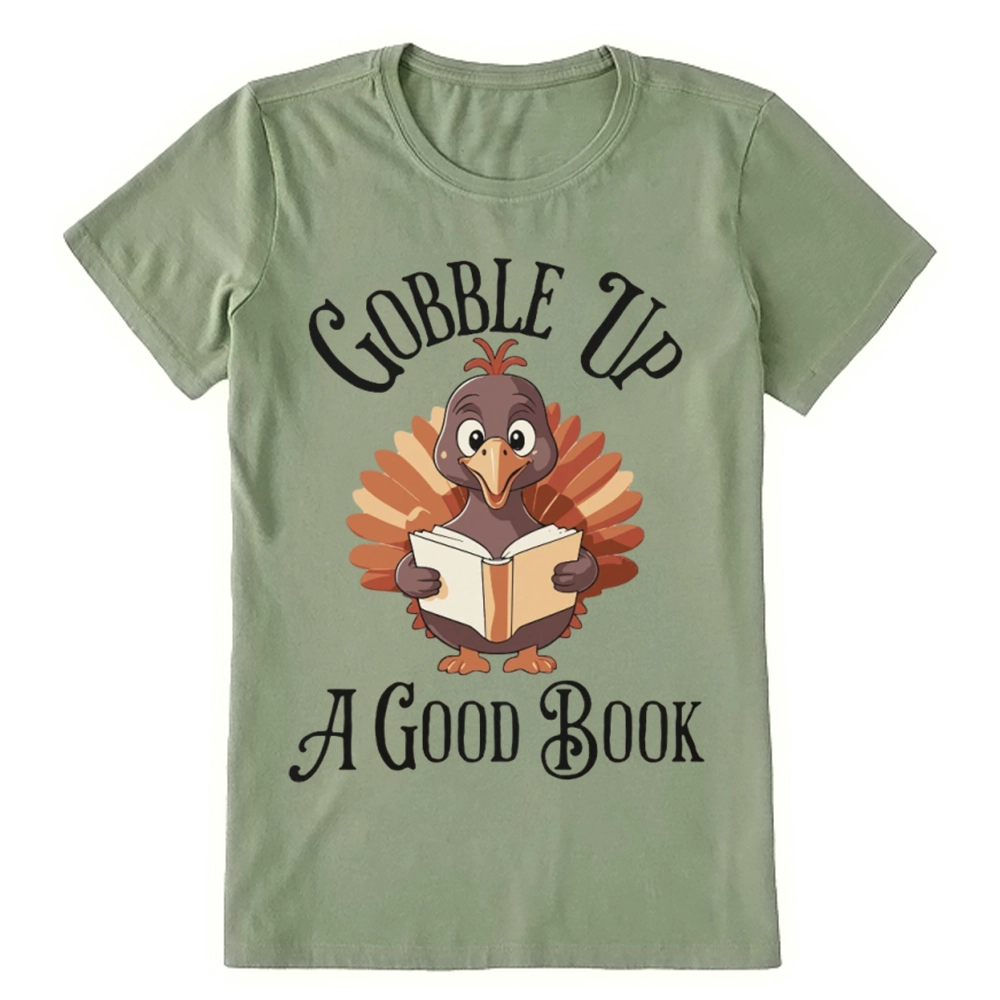 Pagewings Thanksgiving A Good Book Unisex Classic T-shirt