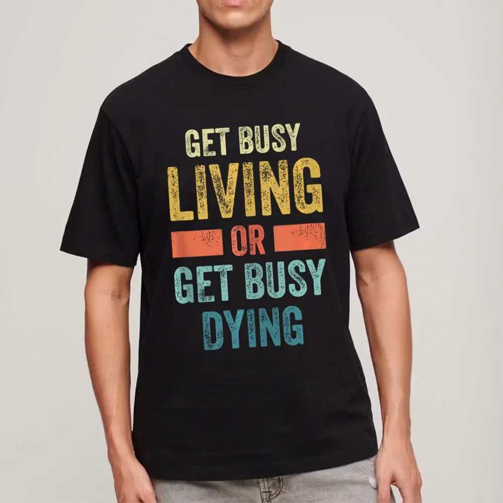 Pagewings Get Busy Living Or Get Busy Dying Unisex Classic T-shirt