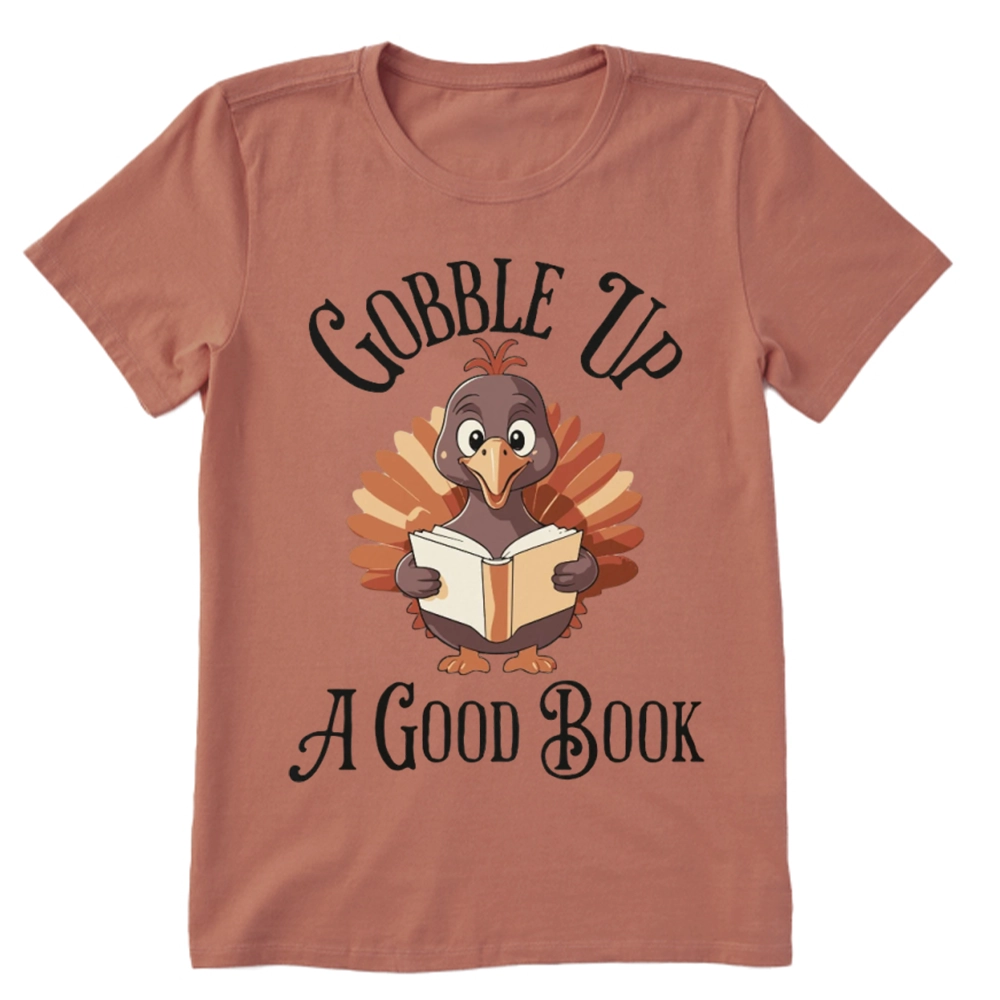 Pagewings Thanksgiving A Good Book Unisex Classic T-shirt