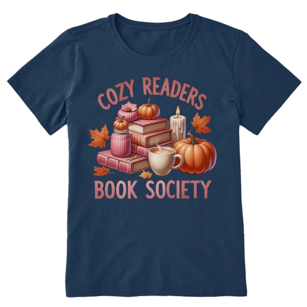 Pagewings Thanksgiving Cozy Readers Book Society Unisex Classic T-shirt