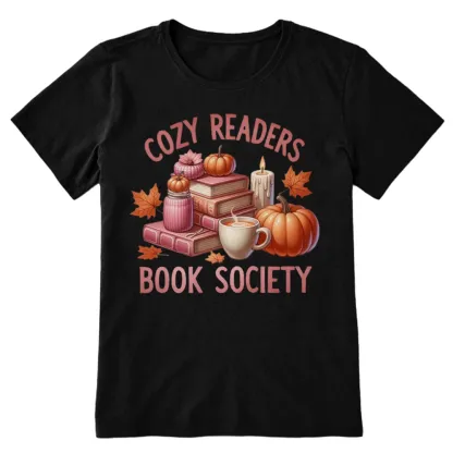Pagewings Thanksgiving Cozy Readers Book Society Unisex Classic T-shirt