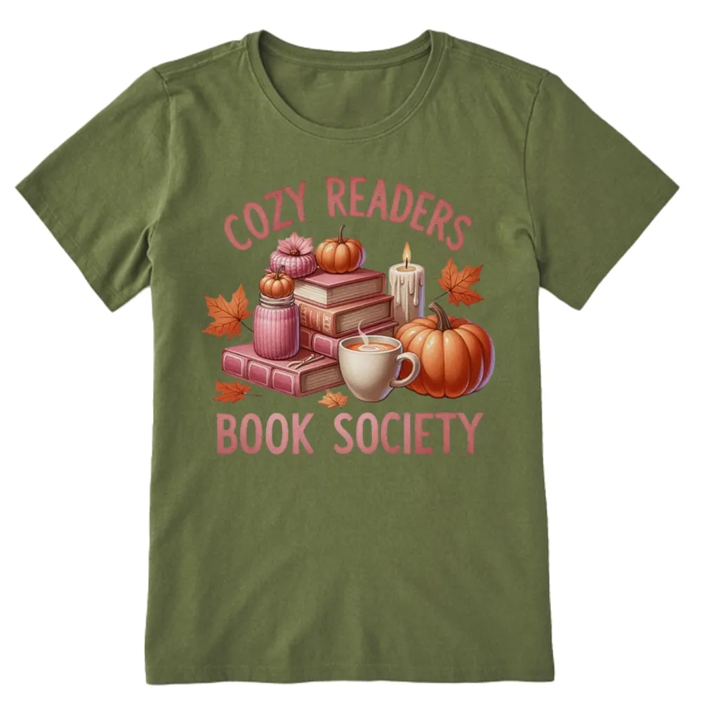 Pagewings Thanksgiving Cozy Readers Book Society Unisex Classic T-shirt