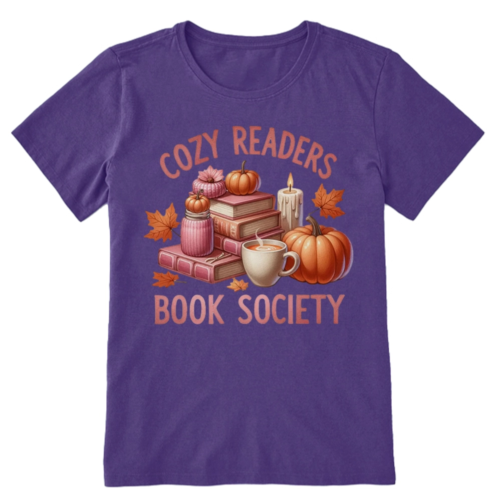 Pagewings Thanksgiving Cozy Readers Book Society Unisex Classic T-shirt