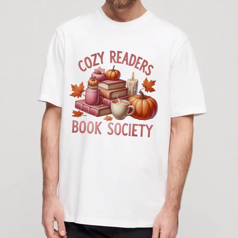 Pagewings Thanksgiving Cozy Readers Book Society Unisex Classic T-shirt