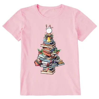 Pagewings Book Christmas Tree Unisex Classic T-shirt
