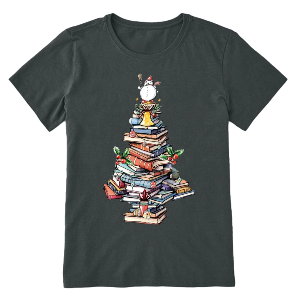 Pagewings Book Christmas Tree Unisex Classic T-shirt