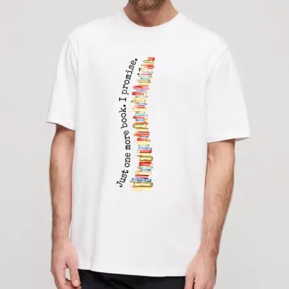 Pagewings Just One More Book I Promise Unisex Classic T-shirt