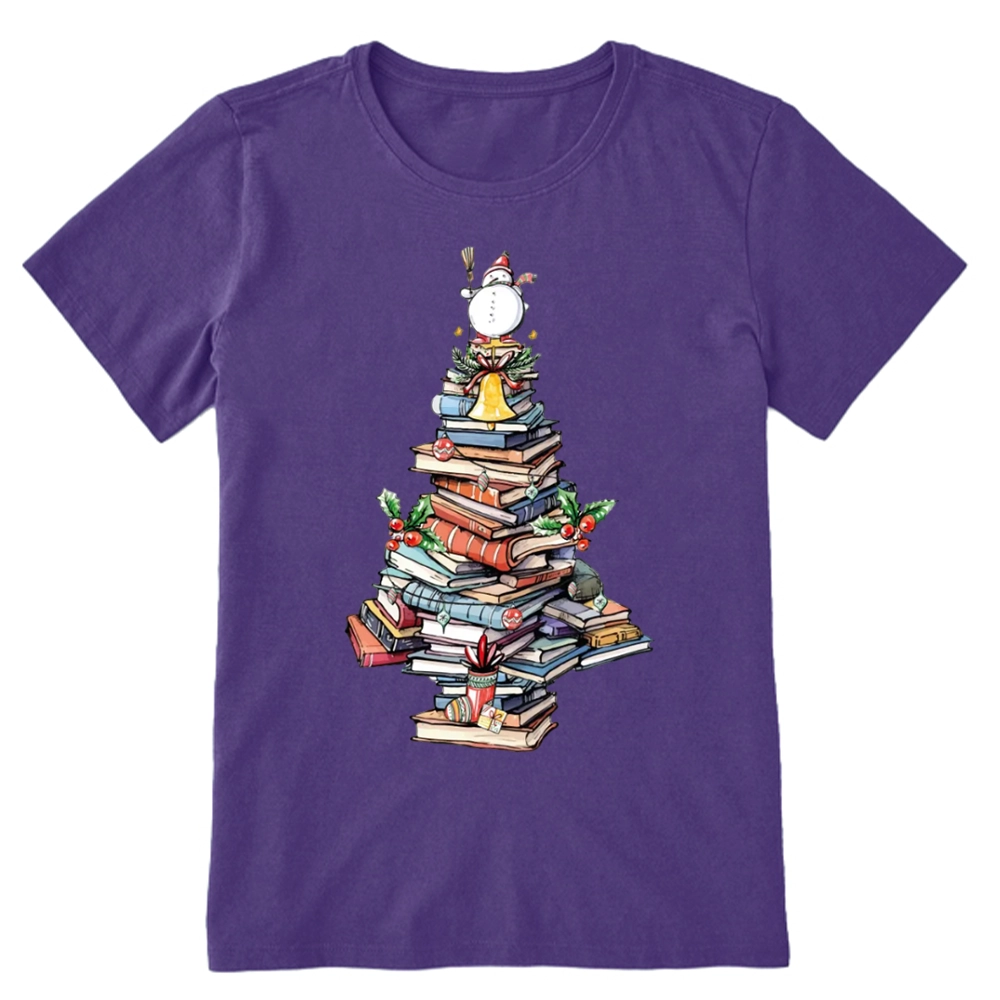 Pagewings Book Christmas Tree Unisex Classic T-shirt