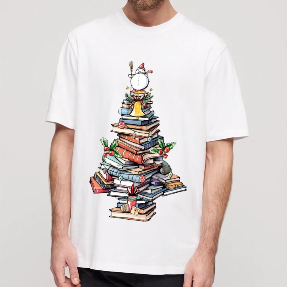 Pagewings Book Christmas Tree Unisex Classic T-shirt