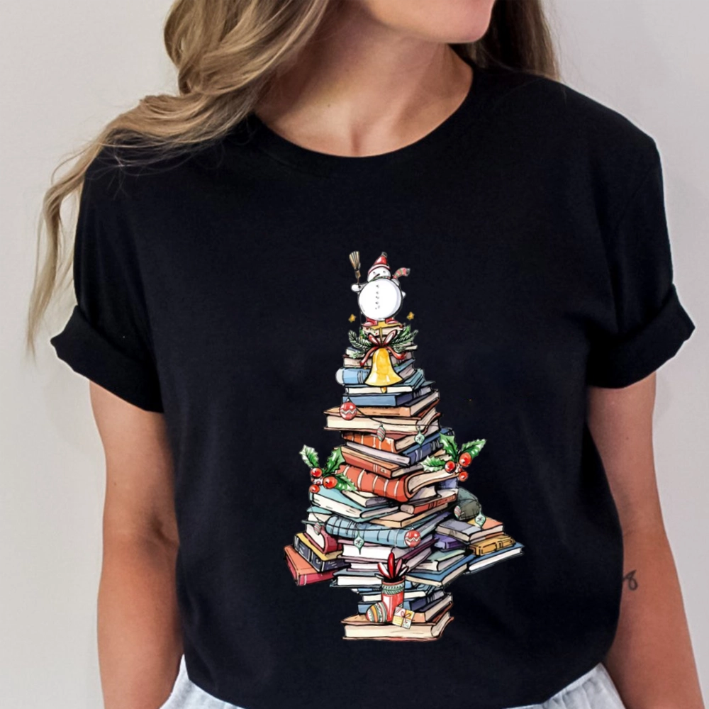 Pagewings Book Christmas Tree Unisex Classic T-shirt