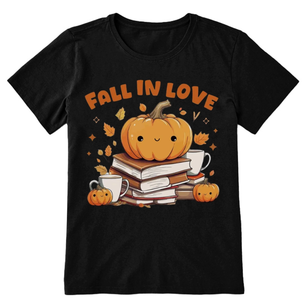Pagewings Thanksgiving Fall in Love with Reading Unisex Classic T-shirt