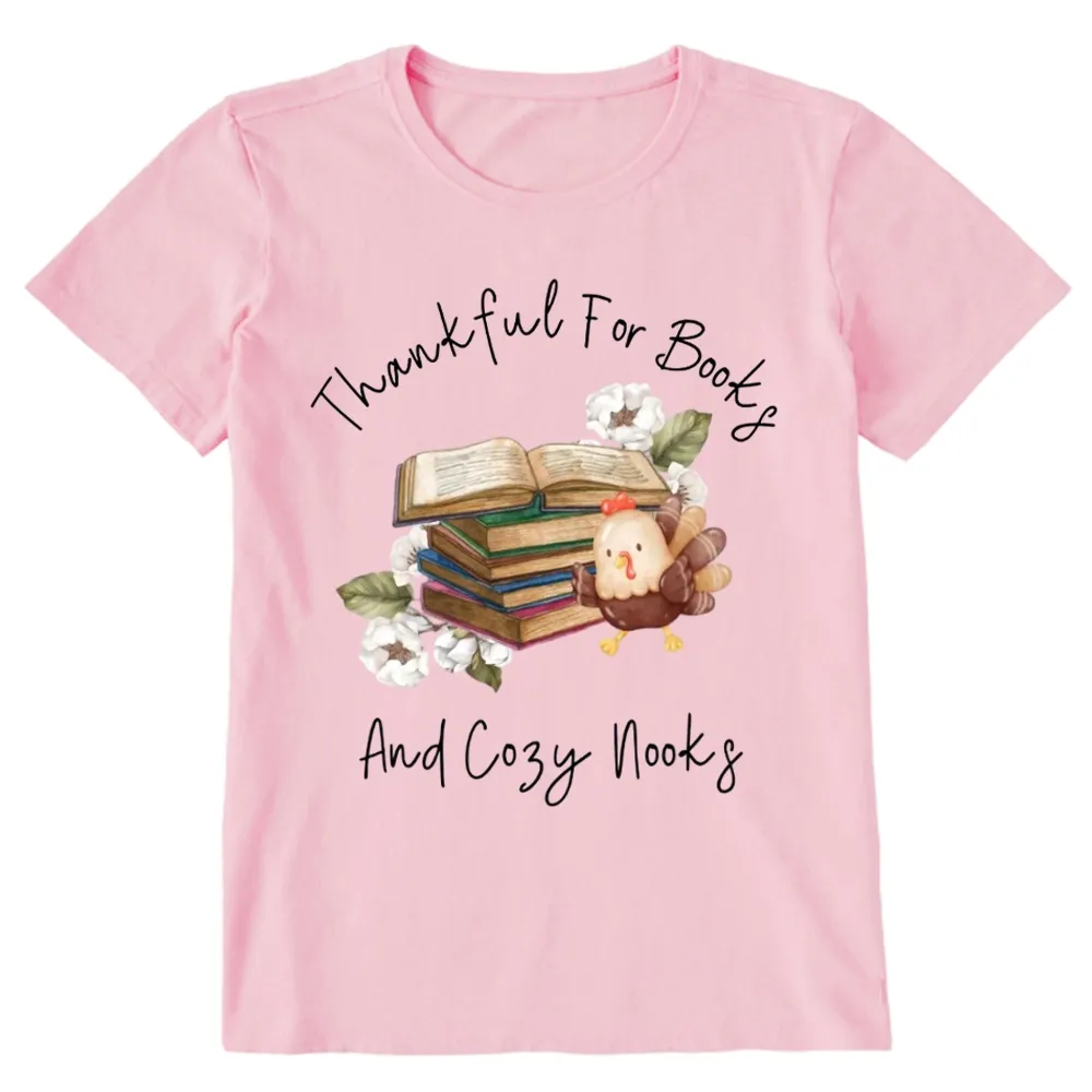 Pagewings Thanksgiving Fall Reading Turkey Unisex Classic T-shirt