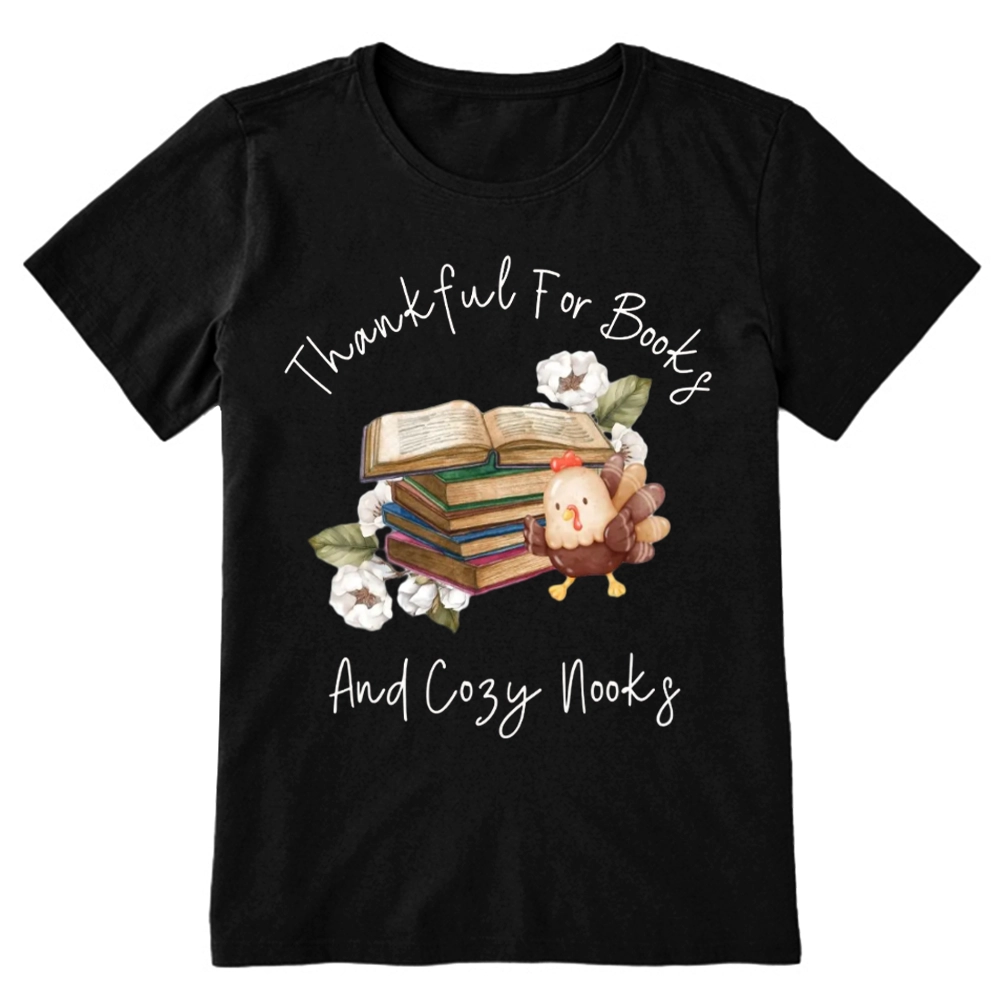 Pagewings Thanksgiving Fall Reading Turkey Unisex Classic T-shirt