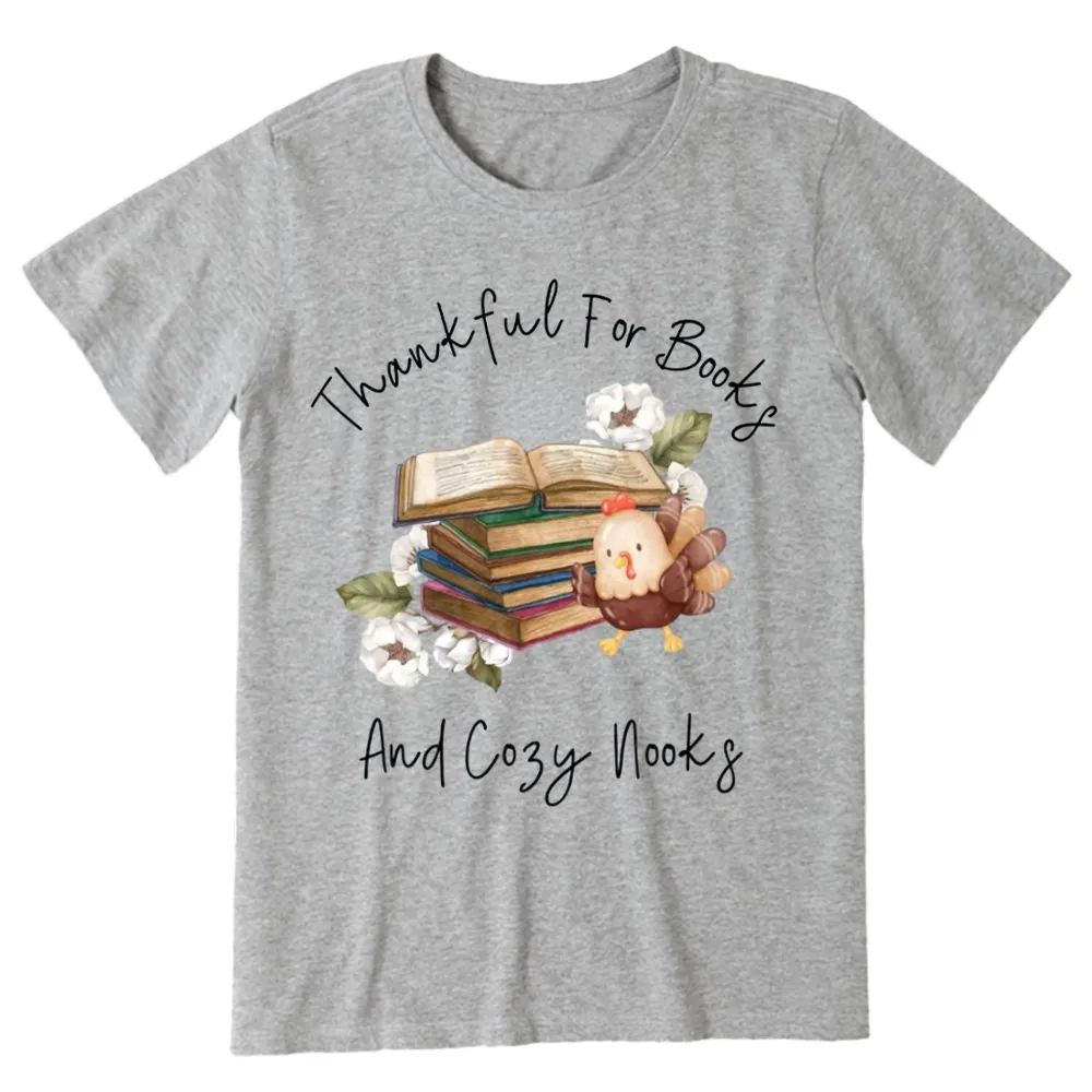 Pagewings Thanksgiving Fall Reading Turkey Unisex Classic T-shirt