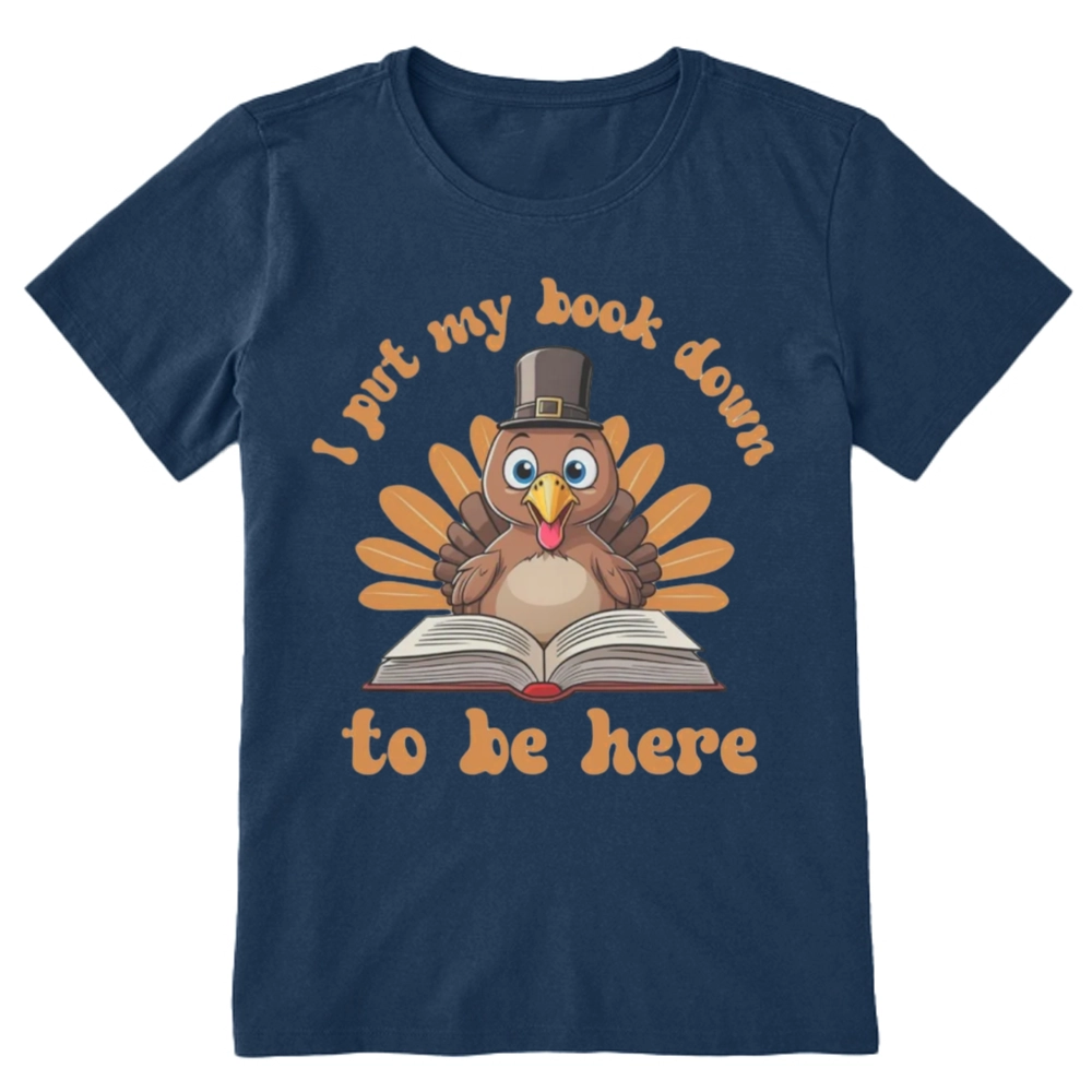 Pagewings Funny Thanksgiving Book Unisex Classic T-shirt