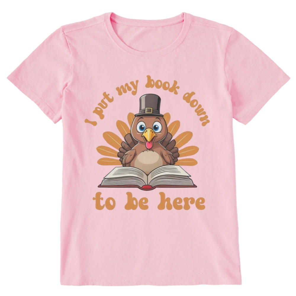 Pagewings Funny Thanksgiving Book Unisex Classic T-shirt