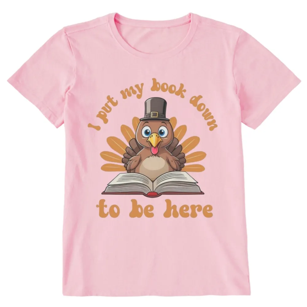 Pagewings Funny Thanksgiving Book Unisex Classic T-shirt