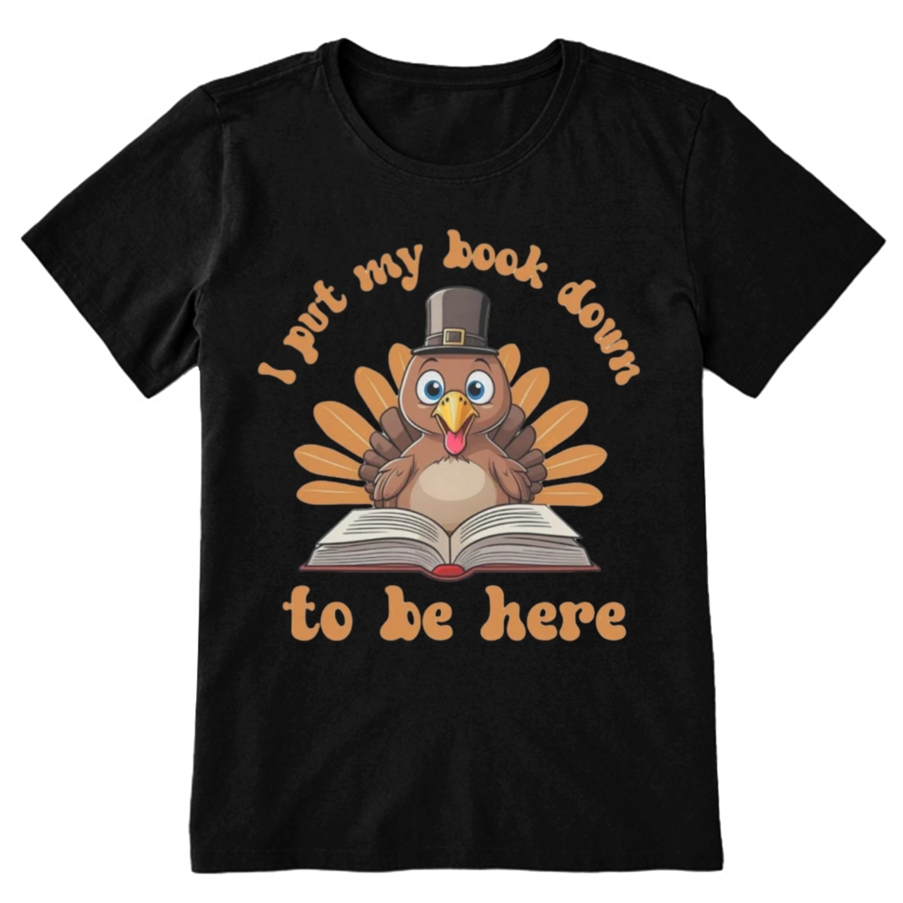Pagewings Funny Thanksgiving Book Unisex Classic T-shirt