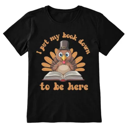 Pagewings Funny Thanksgiving Book Unisex Classic T-shirt